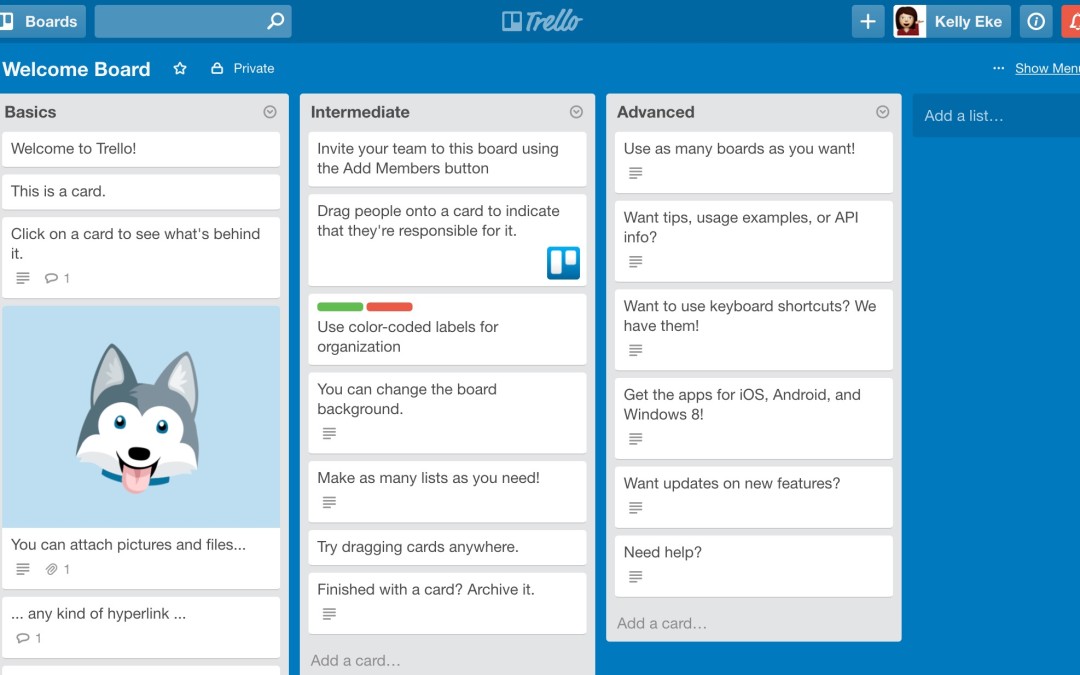 TRELLO – My new favourite app!