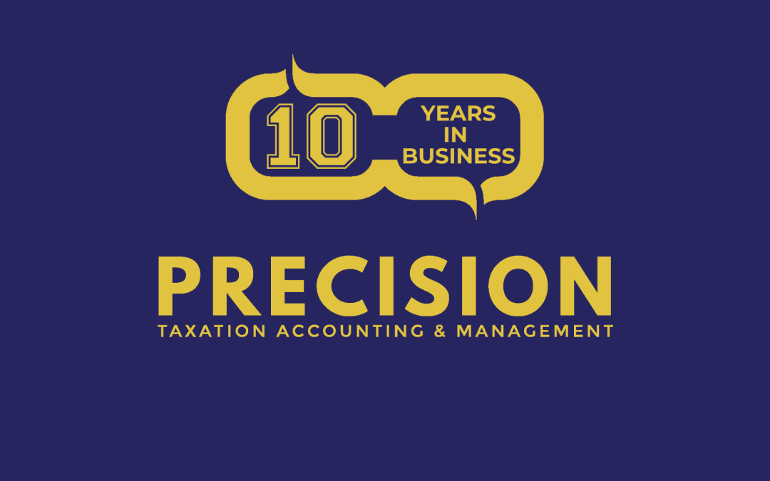 Precision 10 years in business